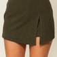 High waisted Skort