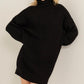 Turtleneck sweater dress