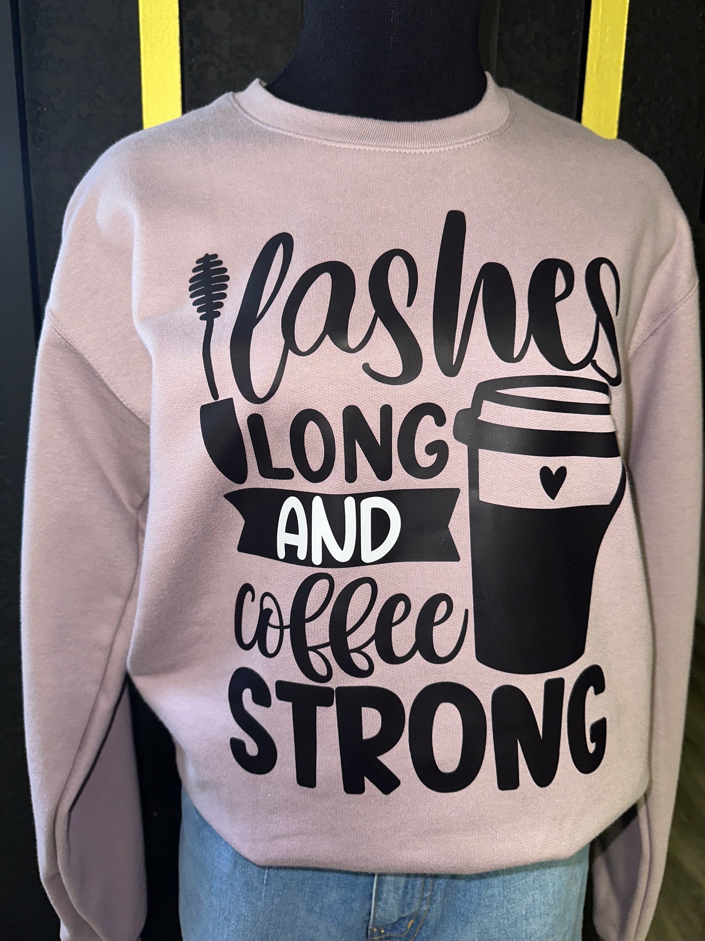 Lash’s Long Coffee Strong Sweater