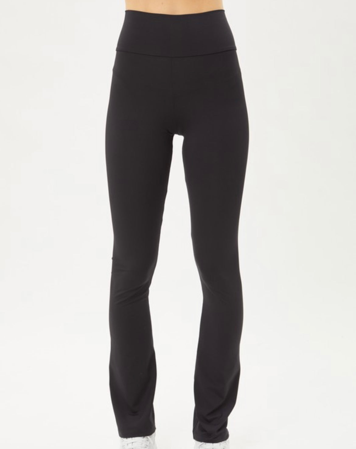 Seamless flared leggings