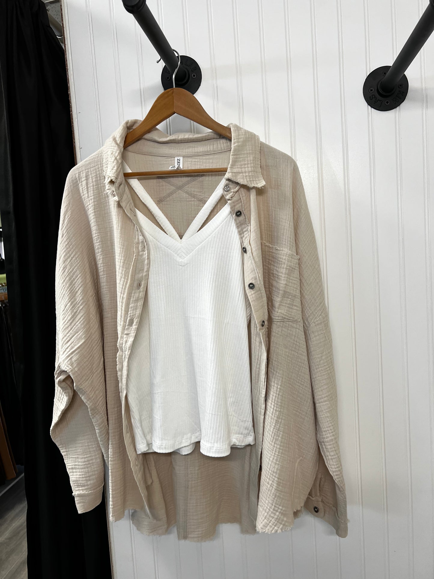 Stella Beige Blouse