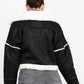 Shearling Crop Jacket