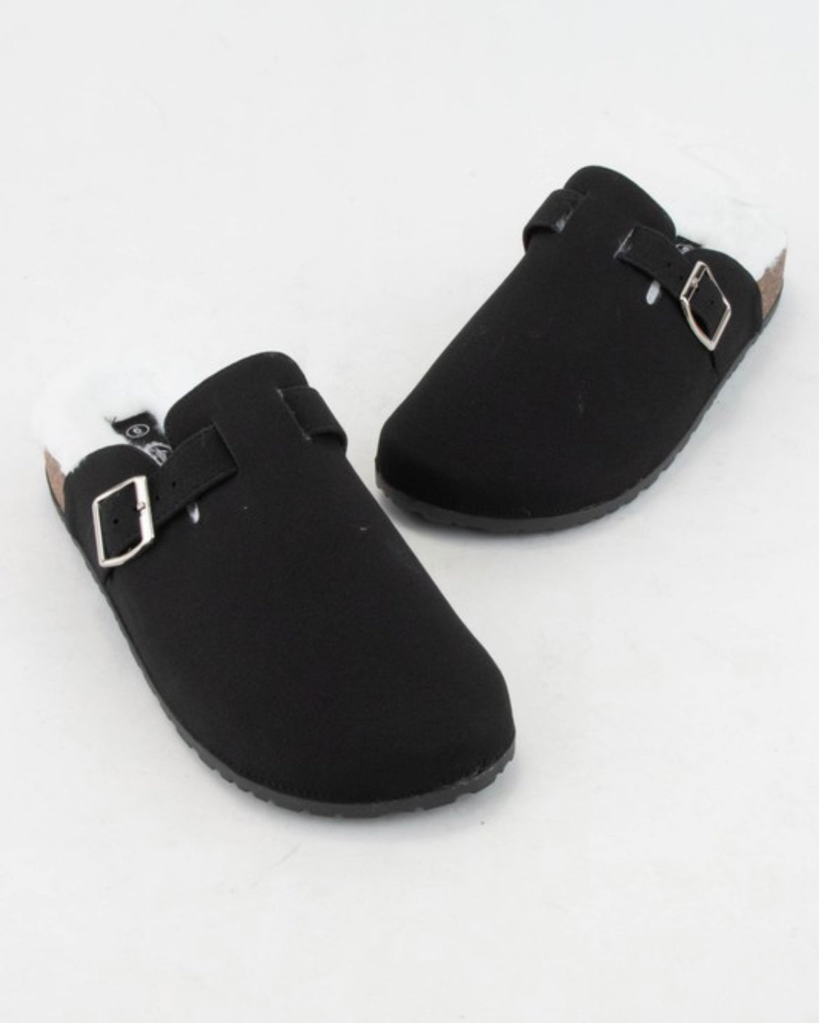 Suede Clog Slippers