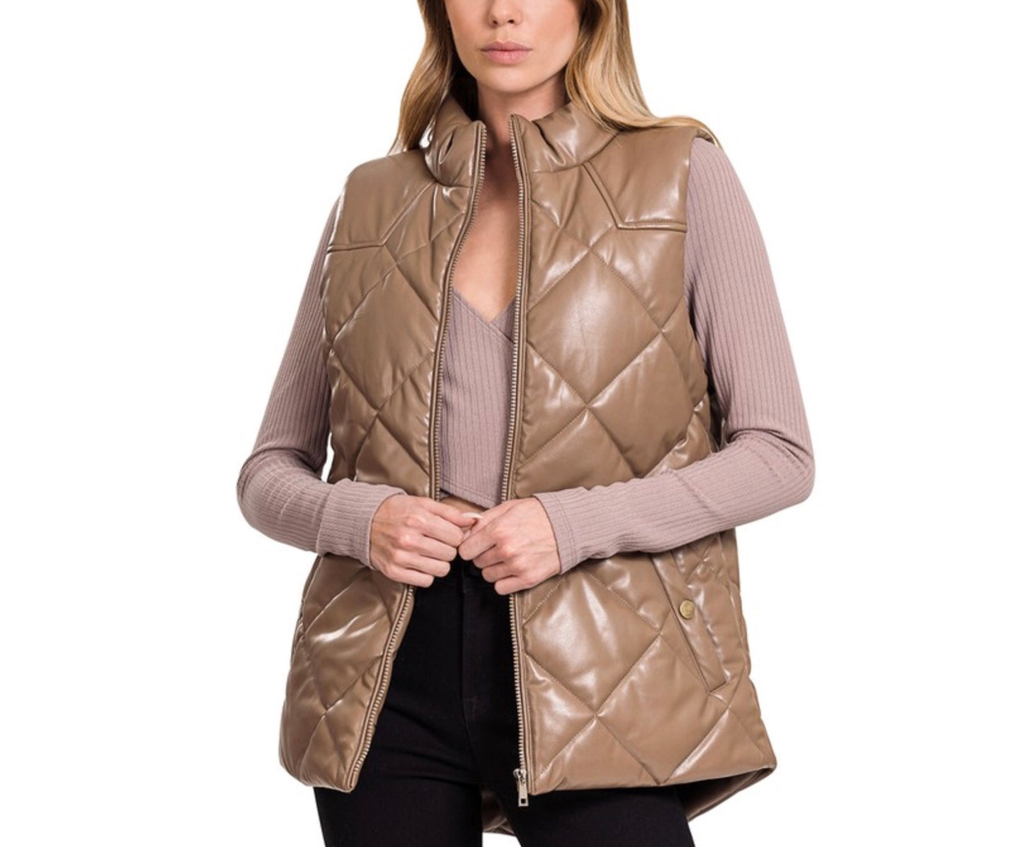 Cafecito Puffer Vest