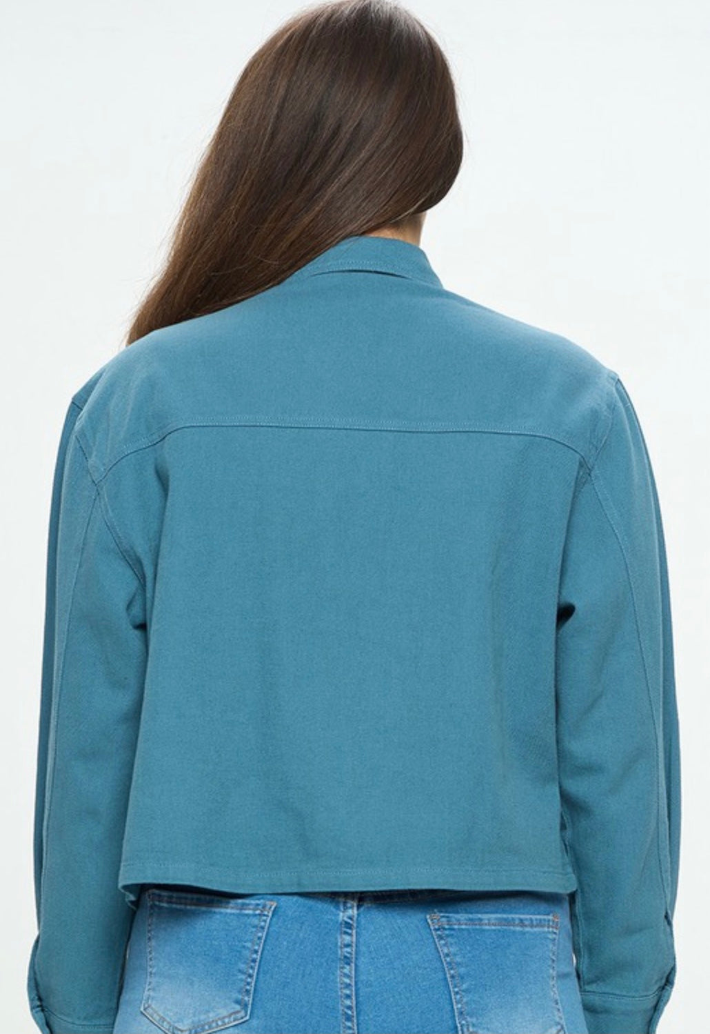 Basic blue jacket