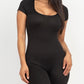 Laura Neck Scoop Romper